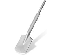 Burin SDS-Max pour travaux de maçonnerie, 11 cm x 45,7 cm, en acier allié, idéal pour le jardinage, le béton, la brique et le grès. Couleur : argent