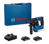 Marteau de forage sans fil avec SDS plus GBH 18V-18, 2 x batterie GBA 18V 2.0Ah,coffret d'artisanat