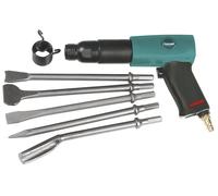 Burineur pneumatique professionnel + 5 burins Aircraft MHB PRO