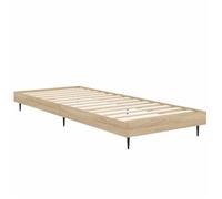 BURKE* Lit simple, 75x190 cm, Structure de lit classique, sans matelas, chêne sonoma 75x190 cm, - LL7389