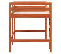 BURKE* Lit simple, 90x190 cm, Lit mezzanine d'enfants sans matelas, avec échelle 90x190 cm, - LL7948