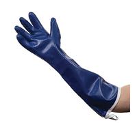 Burnguard 92204 Gant de vapeur avec manchette rallongée Bleu 50,8 cm