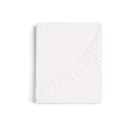 Burrito Blanco Drap-Housse 50% Coton et 50% Polyester pour lit de 135 cm Motif A7 Blanc (105 x 190/200 cm)