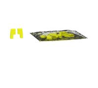 Bus 2P 12 bits 24 boucle 1P+N 3P connexion ligne rangée dent | disjoncteur borne(1P-A9XPE110-end cap-10PCS)