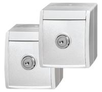 Busch-Jaeger 20/20 EWSL-54, 2 prises SCHUKO® blanc alpin