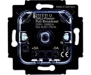 Busch Jaeger 2117/11 U Dimmer Eingebaut Schwarz (6599-0-2986)