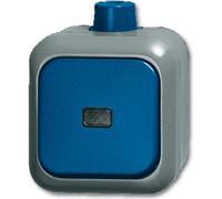 Busch Jaeger 2CKA001084A0854 Elektroschalter Rocker switch Blau - Grau (2CKA001084A0854)