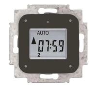 Busch-Jaeger 6422 U, Bouton + interrupteur, Noir