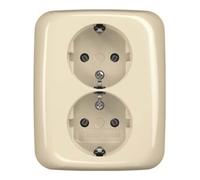 Busch-Jaeger Busch-Jaeger Prise double SCHUKO 202 EUJ-212 Quantité:1
