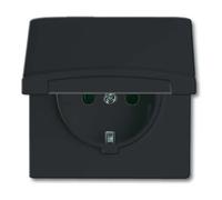 Busch-Jaeger Busch-Jaeger Prise Schuko encastrable IP44 anthracite 20 EUGK-35-101 Quantité:1