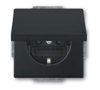 Busch-Jaeger Busch-Jaeger Prise SCHUKO encastrable noir mat 20 EUKB-885 Quantité:1