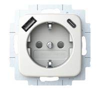 Busch-Jaeger Busch-Jaeger Prise SCHUKO USB C 20 EUCB2USBAC-214 Quantité:1