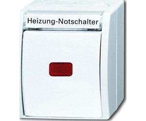Busch-Jaeger Heizungs-Notschalter Ocean Aufputz Weiß 2601/2 SKWNH-54 (2601/2 SKWNH-54)