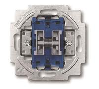 Busch-Jaeger Insert d'interrupteur à bascule, Bouton + interrupteur, Bleu