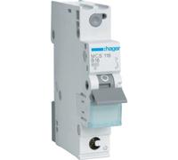 Hager Disjoncteur monophasé MCS116 16 A Courbe C 6 kA 1M QC 230/400 V