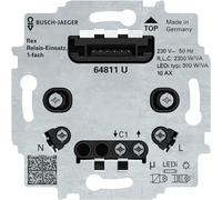 Busch-Jaeger, module de relais, 64811U, flexible, 1 voie, 230V, pour éclairage, encastré, 1 pièce.