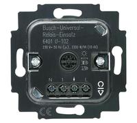 Busch-Jaeger, module relais universel, modèle 6401U-102, 1 voie, 230V, 10A, pour détecteurs de mouvement, à encastrer, 1 pièce.