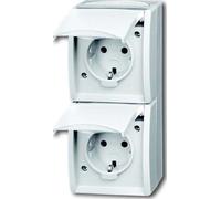 Busch-Jaeger Prise de courant double SCHUKO 20-02 EW-54 2CKA002084A0710