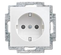 BUSCH-JAEGER Steckdose 1f aws glz Busch-balance SI UP m.BS