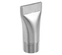 Buse à Bec de Canard Argenté, Acier Inoxydable pour Machine-outil | Angle Orientable, Jet Large et Flux Concentré, Enlève Copeaux et Liquide, Atelier, Cnc