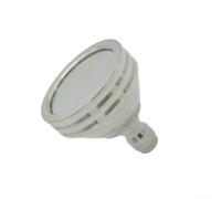 Buse à connexion rapide en acier inoxydable pour lavage de voiture haute pression avec ventilateur réglable et réglages de jet concentré (grande pomme de douche)