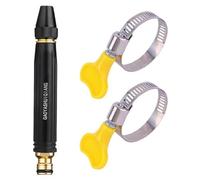 Buse à Eau Droit Haute Pression Lance à Eau pour Pistolet Nettoyeur Haute Pression de Nettoyage Pressure Washer Rotatif Buses de pulvérisation Raccord Tuyau d'arrosage Douche Jardin Hydro Jet Power