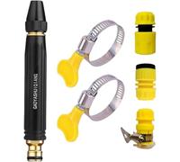 Buse à Eau Droit Haute Pression Lance à Eau pour Pistolet Nettoyeur Haute Pression de Nettoyage Pressure Washer Rotatif Buses de pulvérisation Raccord Tuyau d'arrosage Douche Jardin (1-pcs)