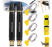 Buse à Eau Droit Haute Pression Lance à Eau pour Pistolet Nettoyeur Haute Pression de Nettoyage Pressure Washer Rotatif Buses de pulvérisation Raccord Tuyau d'arrosage Douche Jardin (2-pcs)
