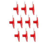 Buse à jet plat - Lot de 10 rallonges réutilisables - Embouts de buse de pulvérisation en forme d'éventail - Pour extérieur, atelier, cadre de porte, salle de bain, maison, plafond