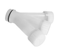 Buse D’arrosage à Double Raccord 1 et 2 Pouces, Pp Blanc | Réutilisable, Légère et Peu Déformable, Pratique à Utiliser, pour Plantes et Bonsaïs, Maison
