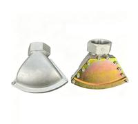 Buse d'arrosage avant, base universelle, buse DC, réglage de la rotation, douche de pulvérisation, bec de canard, accessoires pour camion d'eau aluminum alloy JC 2-inch internal thread steel plate