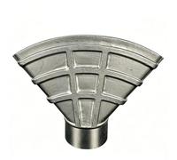 Buse d'arrosage avant, base universelle, buse DC, réglage de la rotation, douche de pulvérisation, bec de canard, accessoires pour camion d'eau aluminum alloy DN40 Stainless Steel Duckbill