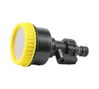 Buse d'arrosage de jardin en maille 1000 avec connexion rapide pour tuyau, tête d'arrosage agricole réglable pour serre de légumes, embout de pulvérisation en plastique noir et jaune (jaune)