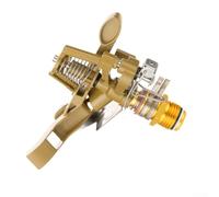 Buse d'arrosage rotative conçue pour l'irrigation du jardin avec mouvement de pulvérisation complet à 360 degrés et compatibilité avec les tuyaux de 1/2" et 3/4" (1,9 cm)