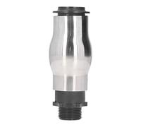 Buse de fontaine à jet mousseux à filetage mâle G1, tête de pulvérisation d'eau en acier inoxydable 304 pour jardin, étang, lac, Durable, élégant, facile à installer, décor de