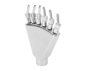 Buse de fontaine G1 en acier inoxydable, tête de pulvérisation pour fontaine, arroseur de jardin réglable à diffusion dynamique