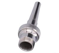 Buse De Fontaine Réglable Multi-Direction Argentée pour en Acier | Filetage pour femelle 1/2 Pouce Compatible Installation pour facile Utilisation Intérieure Et Extérieure