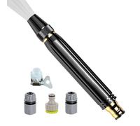 Buse De Haute Pression Pour Lavage Auto, Pistolet Multifonction Réglable, 15cm, Technologie De Surpression,Décoller Saletés Voiture, Nettoyer Clôture, Arroser Potager, Accessoire Maison Pratique