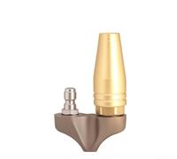 Buse de jet de vidange turbo inversé de 3600 PSI compatible avec les nettoyeurs haute pression avec option de couvercle de protection anti-chute (1/4 rapidement mise en place)