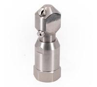 Buse de lavage rotative en acier inoxydable 360 1/2" | Rotation automatique à 360 degrés pour un nettoyage en profondeur des zones difficiles d'accès.