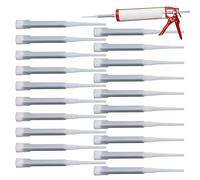 Buse de Mélange pour Époxy 20 Pièces Cartouches Tubes Pour Colle | Mélangeur Et Applicateur Adhésif De Résine pour le Renforcement des Structures de Bâtiment en Ingénierie et la Réparation