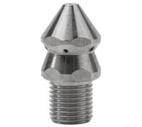 Buse de Nettoyage 7 Jets pour Kärcher - Raccord Mâle 1/4 Pouces Acier Inoxydable Débouchage Égouts Tuyaux Bouchés Haute Pression pour accessoire Nettoyeur(7jets)