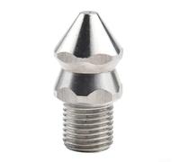 Buse de Nettoyage 7 Jets pour Kärcher - Raccord Mâle 1/4 Pouces Acier Inoxydable Débouchage Égouts Tuyaux Bouchés Haute Pression pour accessoire Nettoyeur(5jets)
