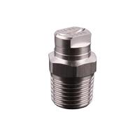 Buse de nettoyage, buse d'angle pulvérisation, ventilateur plate en acier inoxydable 1/4 "haute pression 0-65 ° réglable multicolore(5007)