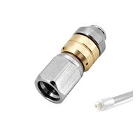 Buse de nettoyage de tuyau rotative pour Kärcher - Buse rotative de nettoyage de tuyau en acier inoxydable 1/8 IG pour Kärcher Kränzle Nilfisk WAP | Accessoire pour nettoyeur haute pression pour