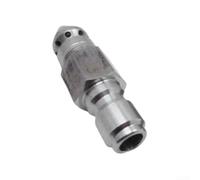 Buse de Nettoyage Égouts 3/8" 9 Jets Acier pour Kärcher - Déboucheur Canalisation Haute Pression Raccord Rapide Mâle Usage Domestique(3/8 quick plug)