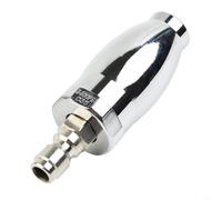 Buse de nettoyeur haute pression 3600 PSI Tuyau de jet rotatif Turbo 3,5 GPM 1/4" Noyau en céramique en acier inoxydable