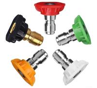 Buse de nettoyeur haute pression 6,35 mm en acier inoxydable à connexion rapide pour Karcher K2-K7 Nettoyage 2320 psi (E)