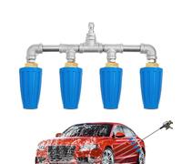Buse de nettoyeur haute pression rotative Pistolet à eau ergonomique | Buse à main haute pression pour tuyau Pour lavage auto, arrosage, jardinage, nettoyage cour, maison, b