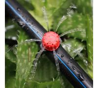 Buse de pulvérisation à connexion filetée pour arroseur d'eau réglable, d'argile de jardin, goutteur à micro débit, ensemble de 50 pièces